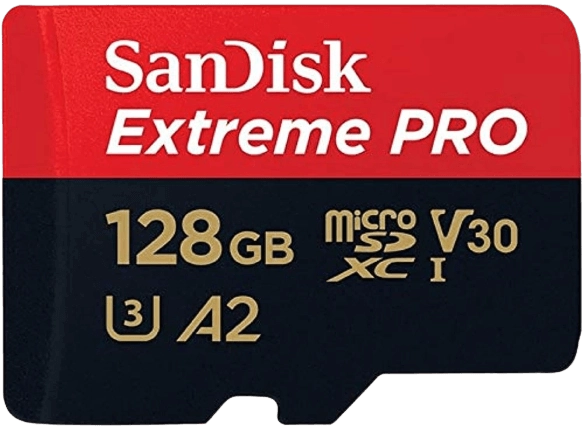 SanDisk Extreme PRO 128GB MicroSD UHS-I 170 MB/s Memory Card with Adapter  for sale in Egypt from Games2Egypt