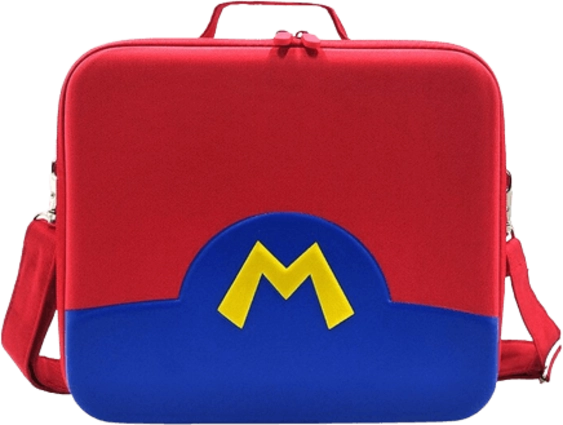 Mario Travel Large Case for Nintendo Switch Deluxe Travel + Smaller Mario Case