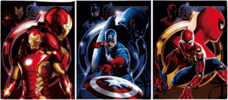 Avengers - 3D Moving Poster