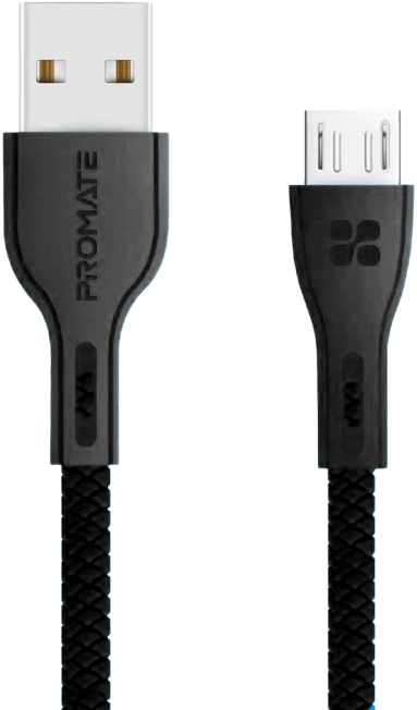 Promate Fast Charging Micro-USB Cable (1.2m)  for sale in Egypt from Games2Egypt