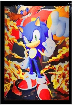 Sonic 3D Gaming Poster   for sale in Egypt from Games2Egypt