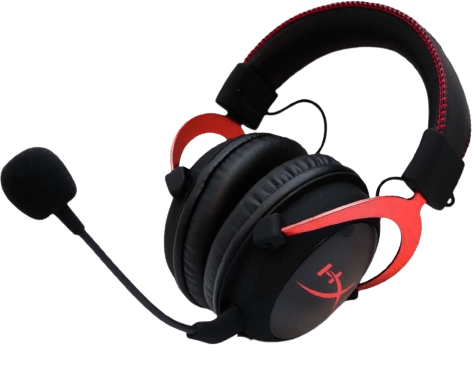 HyperX Cloud II Wired Gaming Headset - Black & Red  for sale in Egypt from Games2Egypt