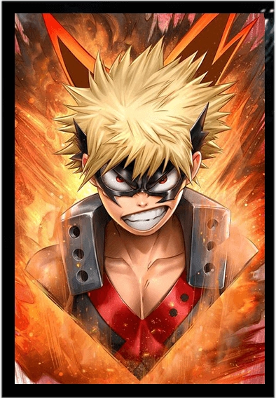 My Hero Academia (V4) 3D Anime Poster  for sale in Egypt from Games2Egypt