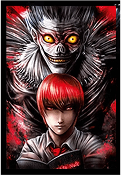 Death Note (L - Light - Misa) 3D Anime Poster   for sale in Egypt from Games2Egypt