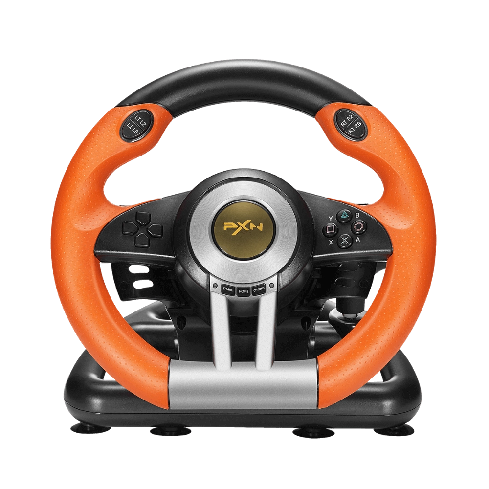 PXN V3II Racing Wheel - Orange  for sale in Egypt from Games2Egypt