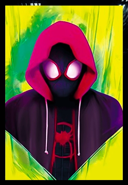 Spider man: Into the Spider Verse 3D Marvel Poster  for sale in Egypt from Games2Egypt