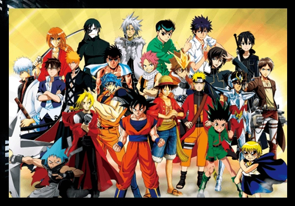 Collection of Animes 3D Poster   for sale in Egypt from Games2Egypt