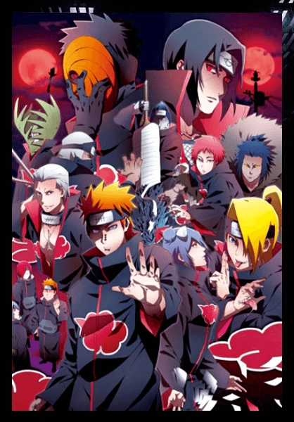 3D Anime Poster of Naruto Main Characters  for sale in Egypt from Games2Egypt