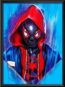 Spider man: Into the Spider Verse 3D Marvel Poster  for sale in Egypt from Games2Egypt