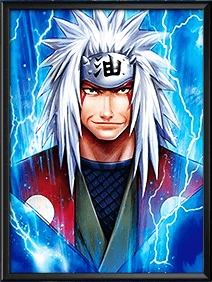 Naruto, Obito Uchiha and Jiraiya 3D Anime Poster  for sale in Egypt from Games2Egypt