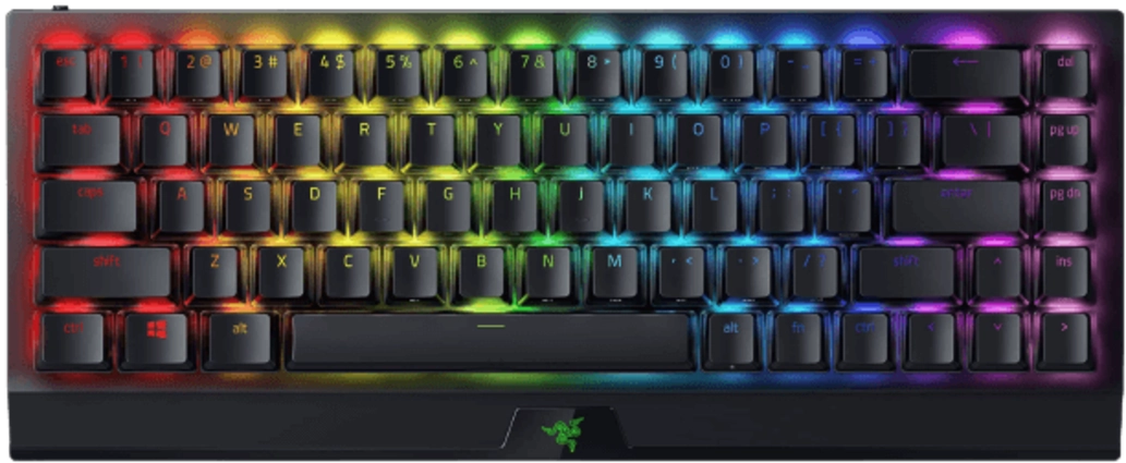 Razer BlackWidow V3 Mini Hyperspeed Wireless Keyboard with Green Switches