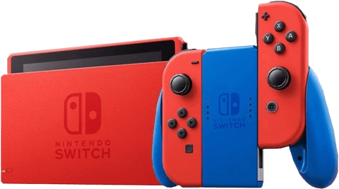 Nintendo Switch Console - Mario Red and Blue Edition V2  for sale in Egypt from Games2Egypt