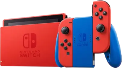 Nintendo Switch Console - Mario Red and Blue Edition V2