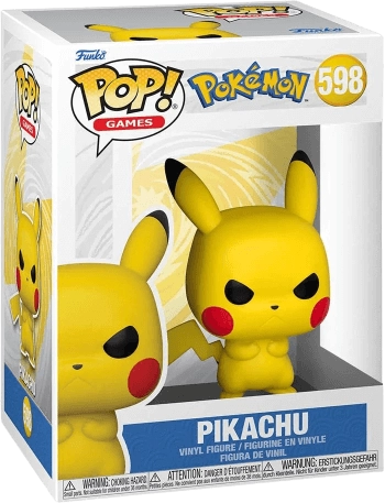 Funko Pop! Games: Pokemon - Grumpy Pikachu Pokedex  for sale in Egypt from Games2Egypt