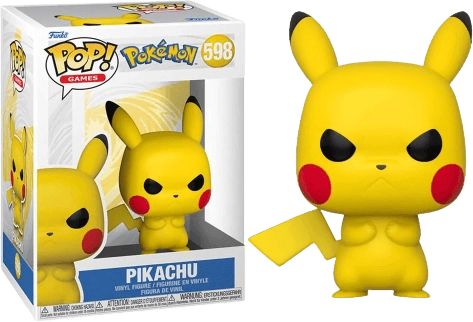 Funko Pop! Games: Pokemon - Grumpy Pikachu Pokedex  for sale in Egypt from Games2Egypt