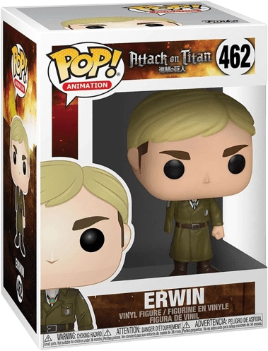 Funko Pop! Anime: Attack on Titans (AoT) - Erwin (One-Armed)  for sale in Egypt from Games2Egypt