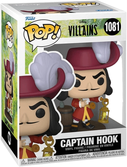 Funko Pop! Disney: Villains- Captain Hook  for sale in Egypt from Games2Egypt