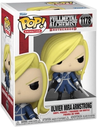 Funko Pop! Anime: Fullmetal Alchemist: Brotherhood- Olivier Armstrong with Sword  for sale in Egypt from Games2Egypt