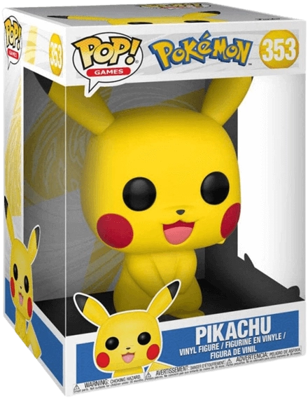 Funko Pop! Games: Pokemon S1 - Smiley Pikachu Pokedex  for sale in Egypt from Games2Egypt