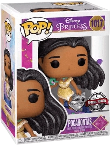 Funko Pop! Disney: Ultimate Princess- Pocahontas (Diamond Edition) (1017)  for sale in Egypt from Games2Egypt