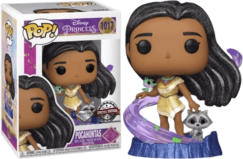 Funko Pop! Disney: Ultimate Princess- Pocahontas (Diamond Edition) (1017)  for sale in Egypt from Games2Egypt