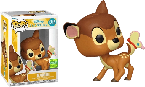 Funko Pop! Disney: Bambi- Bambi with a Butterfly (SDCC'22) (1215)  for sale in Egypt from Games2Egypt