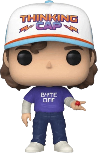 Funko Pop! TV: Stranger Things S4- Dustin Hellfire with Die