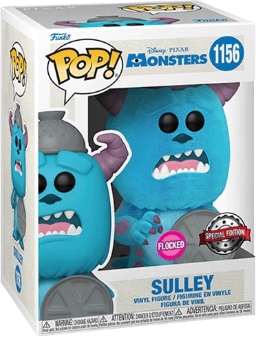 Funko Pop! Disney: Monsters Inc 20th - Sulley Lid (Flocked)  for sale in Egypt from Games2Egypt