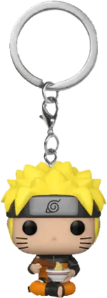 Pocket Funko Pop Keychain! Anime: Naruto - Naruto with Noodles