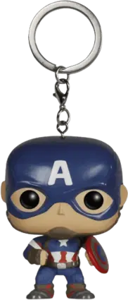 Pocket Funko Pop Keychain! Marvel: Avengers 2 - Captain America