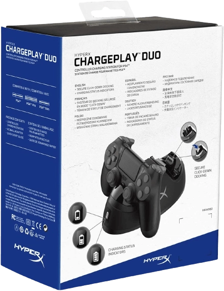 HyperX Wireless ChargePlay Duo for PS4 Controllers  for sale in Egypt from Games2Egypt