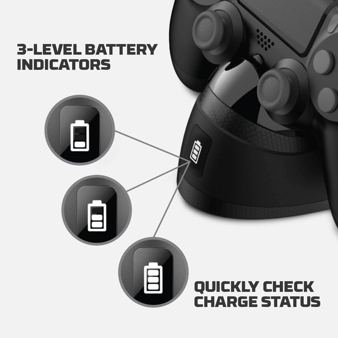 HyperX Wireless ChargePlay Duo for PS4 Controllers  for sale in Egypt from Games2Egypt