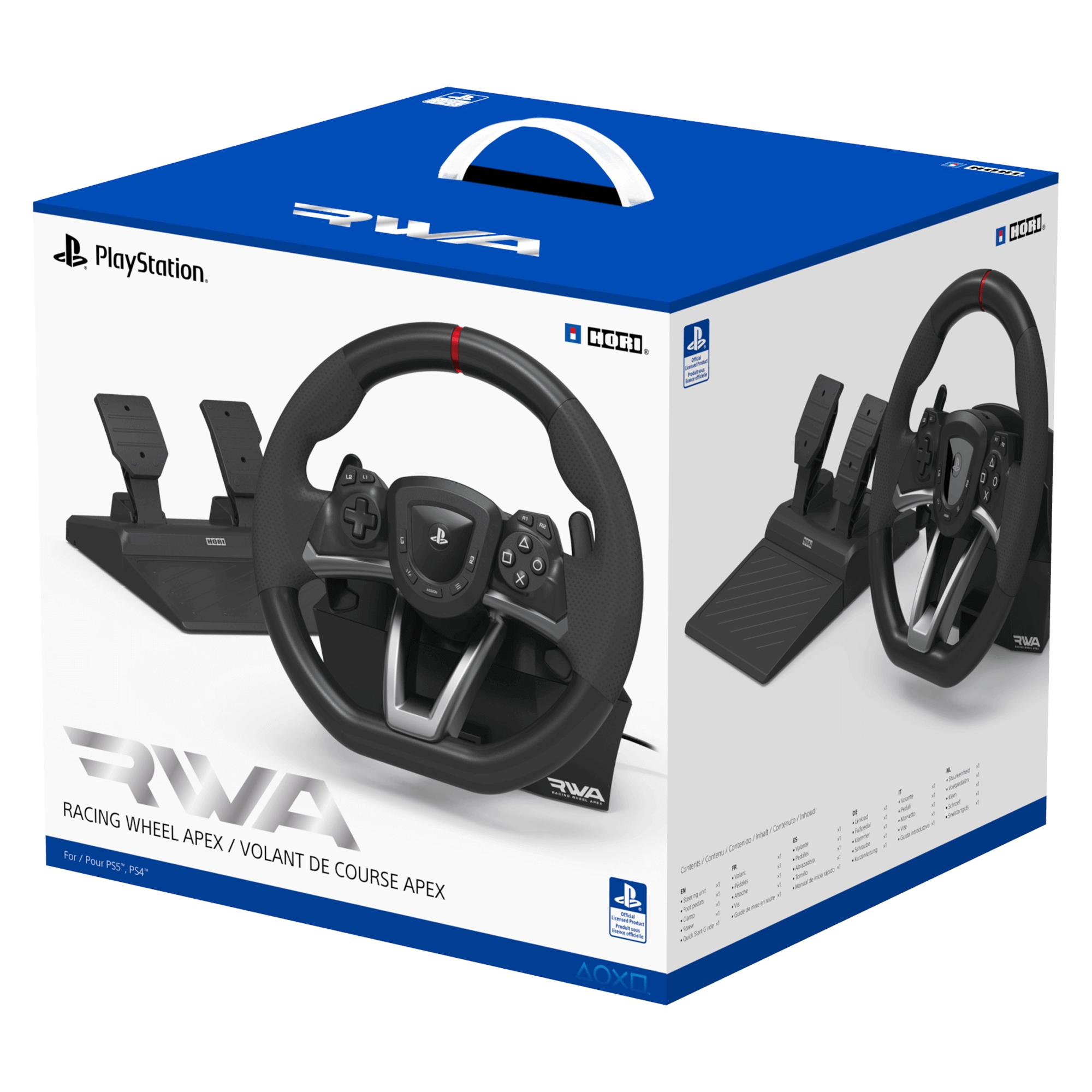 Hori RWA Racing Wheel Apex for PS4, PS5 and PC  for sale in Egypt from Games2Egypt