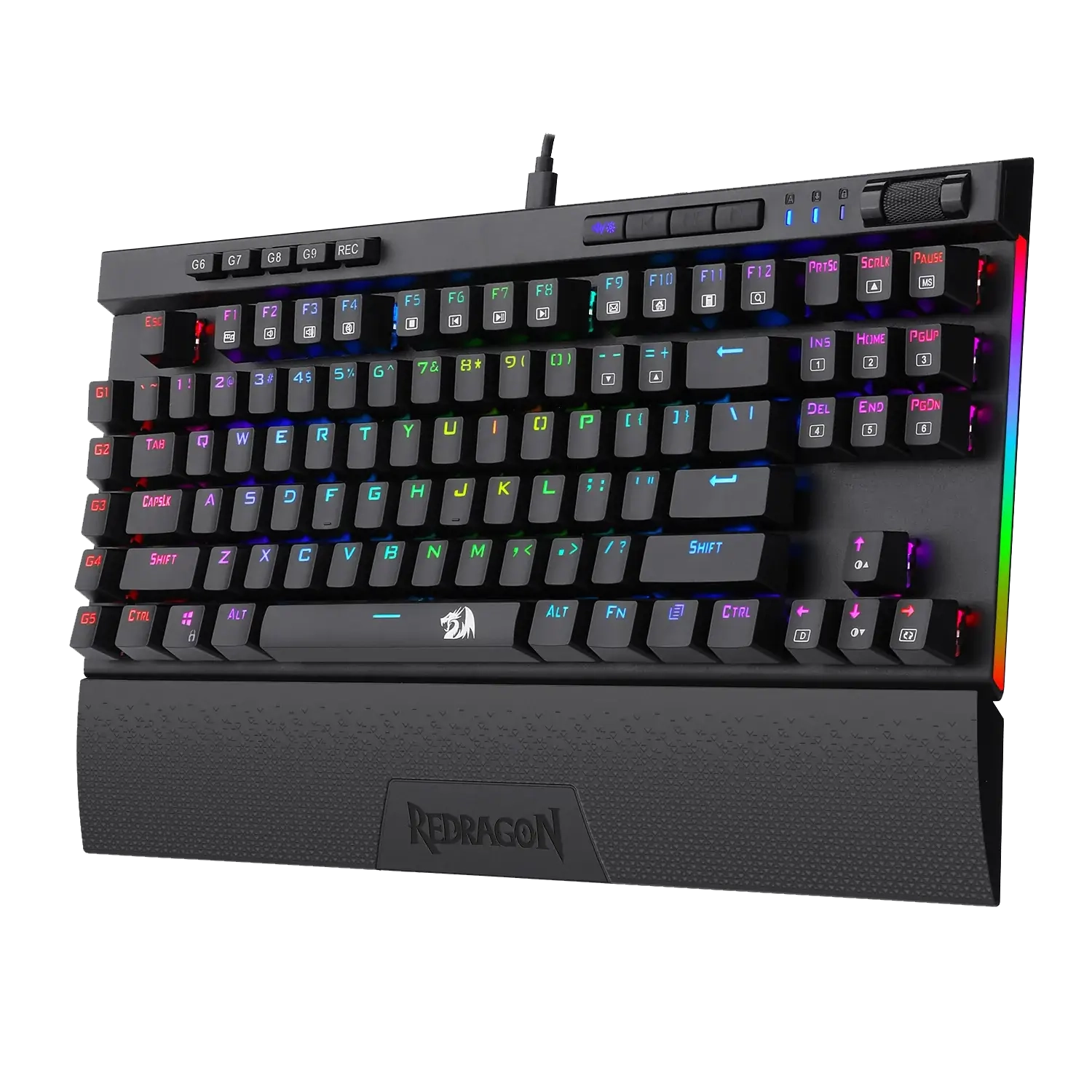 Redragon K587 RGB Magic-Wand Gaming Keyboard - Mechanical Blue Switches  for sale in Egypt from Games2Egypt