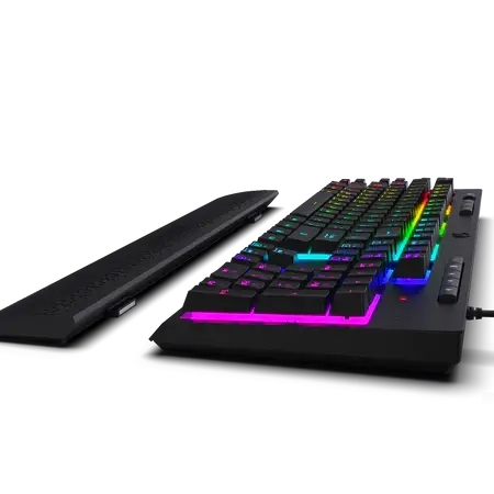 Redragon K512 SHIVA RGB Gaming Keyboard with Red Switches - Black  for sale in Egypt from Games2Egypt