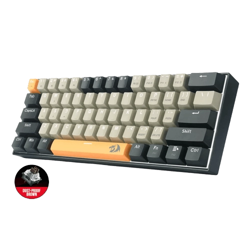 Redragon K606 LAKSHMI 60% Mechanical Gaming Keyboard  for sale in Egypt from Games2Egypt