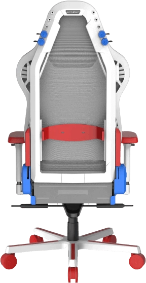 Dxracer Air Series Gaming Chair - White & Red & Blue  for sale in Egypt from Games2Egypt