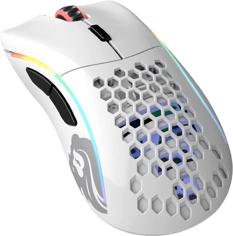 Glorious Gaming Mouse Model D Minus (D -) - Glossy White with RGB  for sale in Egypt from Games2Egypt