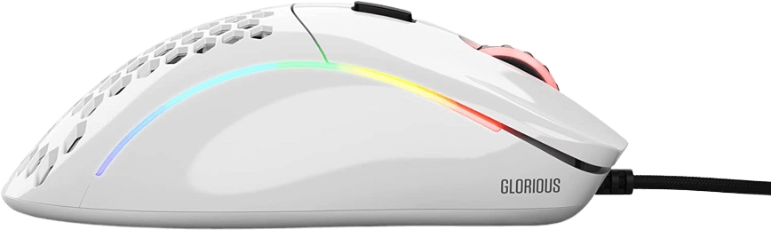 Glorious Gaming Mouse Model D Minus (D -) - Glossy White with RGB  for sale in Egypt from Games2Egypt