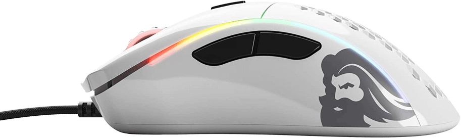 Glorious Gaming Mouse Model D Minus (D -) - Glossy White with RGB  for sale in Egypt from Games2Egypt