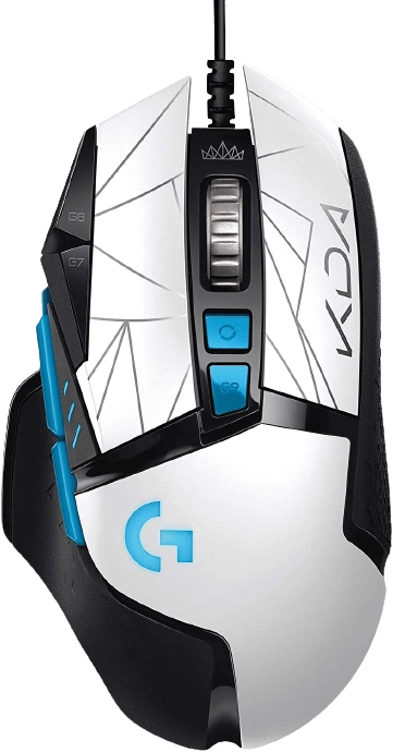 Logitech G502 K/DA Hero League of Legends Wired Gaming Mouse  for sale in Egypt from Games2Egypt