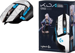 Logitech G502 K/DA Hero League of Legends Wired Gaming Mouse  for sale in Egypt from Games2Egypt