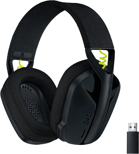 Logitech G435 Wireless Gaming Headset - Black  for sale in Egypt from Games2Egypt