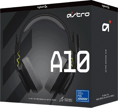 ASTRO A10 Gen2 Salvage Gaming Headset for PlayStation and PC - Black  for sale in Egypt from Games2Egypt