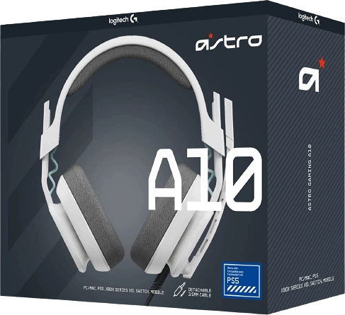 Astro A10 Gen 2 Challenger Gaming Headset for PlayStation and PC - White  for sale in Egypt from Games2Egypt