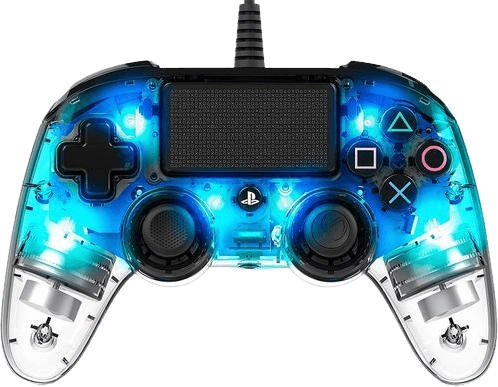 Nacon Compact Controller Led - Blue  for sale in Egypt from Games2Egypt