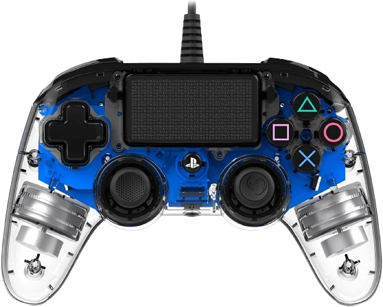 Nacon Compact Controller Led - Blue  for sale in Egypt from Games2Egypt