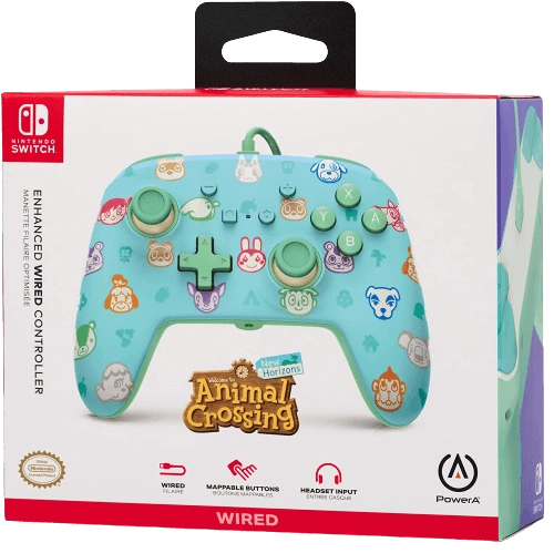 PowerA Enhanced Wired Controller for Nintendo Switch - Animal Crossing  for sale in Egypt from Games2Egypt