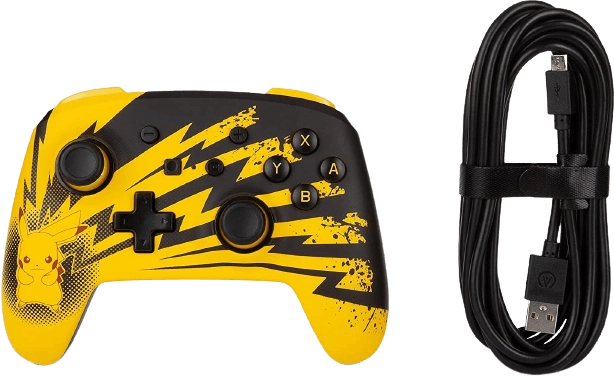 PowerA Enhanced Wired Controller for Nintendo Switch - Pikachu Lightning  for sale in Egypt from Games2Egypt