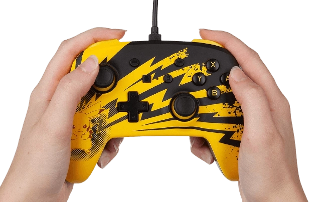 PowerA Enhanced Wired Controller for Nintendo Switch - Pikachu Lightning  for sale in Egypt from Games2Egypt